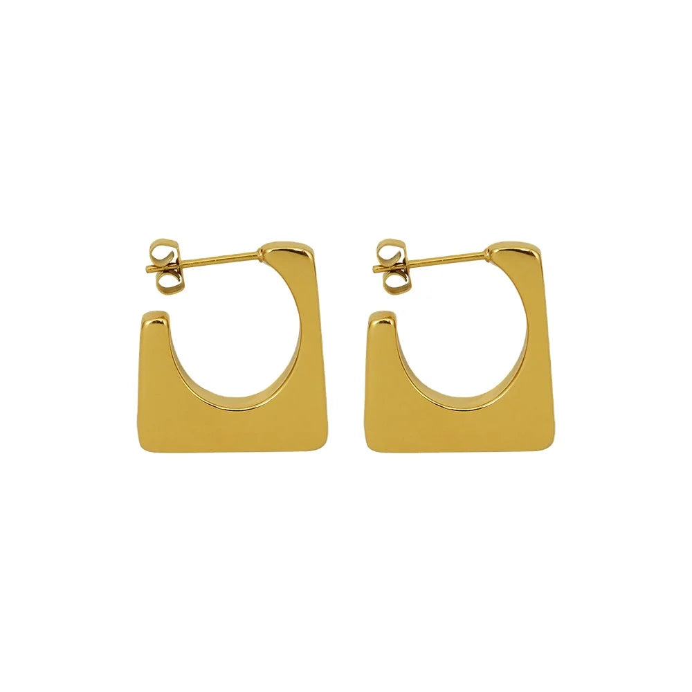 Wholesale Cheaper Unique Fashion Jewelry Geometric Designer Women Square Earrings