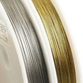 Jewelry Making Good Steel Cord With Plastic Cover for DIY Jewelry Making thickness  One Roll 90 Meters0.3-0.8 mm Thickness