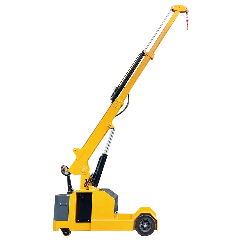 New Design Standing Full Electric Self Propelled Rotary Floor Crane for Sale MegaBDM