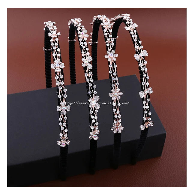 2024 Luxury Women Hairband & Mixed 14 Designs for Graceful Headband &  Rhinestone Jeweled Pearl Headband for Girls