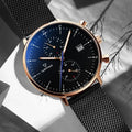 Mark Fairwhale Men's Quartz Watches Wholesale Luxury Waterproo Date Luminous Watch Sports Wristwatch