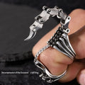 Hot Sale Vintage Fashion Jewelry Scorpion Movable Tail Opening Adjustable Ring Scorpion Ring