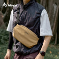 MOYYI National Large Capacity Crossbody Bag Men Waterproof Sport Waist Bag Fashion Travel Fanny Packs Hiking Customizable Letter