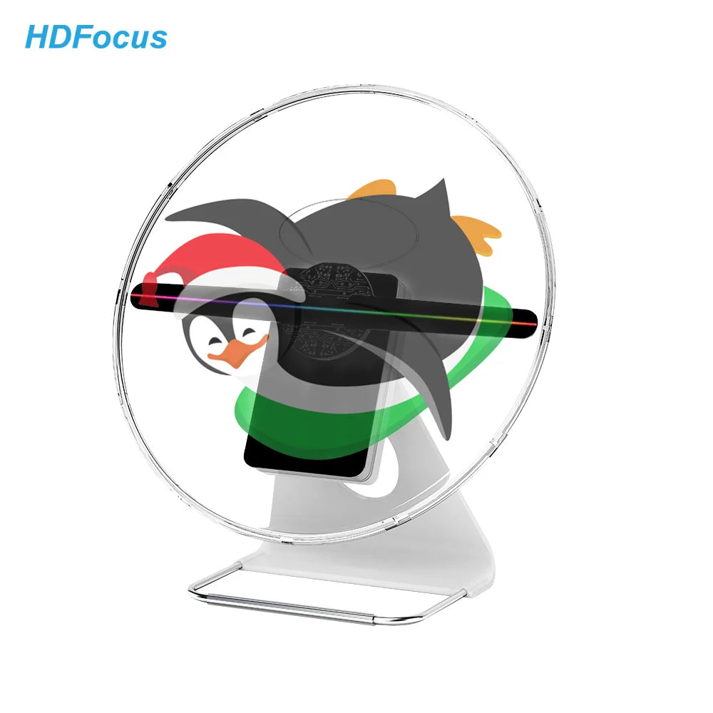 Wholesale 32Cm 3D Holographic Screen Hologram Projector 3D Ad Displays Hologram Fan 3D Hologram for Advertising
