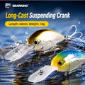 Bearking OEM 65mm 16g Floating Wobbler Trout Freshwater Minnow Crank Artificial Hard Bait