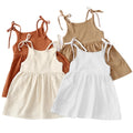 Girls Dress Princess Tutu Dress Spaghetti Strap Dress Fresh Style Class a Premium Summer Dress for Kids