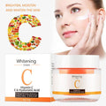 Private Label OEM Vitamin C Whitening Cream Korean Skin Care Brightening Anti Aging Moisturizer for Face and Neck With Centella