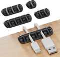 Silicone Desktop Cable Holder Clip Multifunctional Silicone Fixing Clip