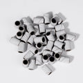 Nail Polish Sanding Bands Grit 180 White Zebra Sanding Bands 180 Grit for Professional Nail