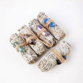 Natural Crystal Double Point Sage Bundle Californian White Sage Smudge Kit Stick for Yoga Meditation
