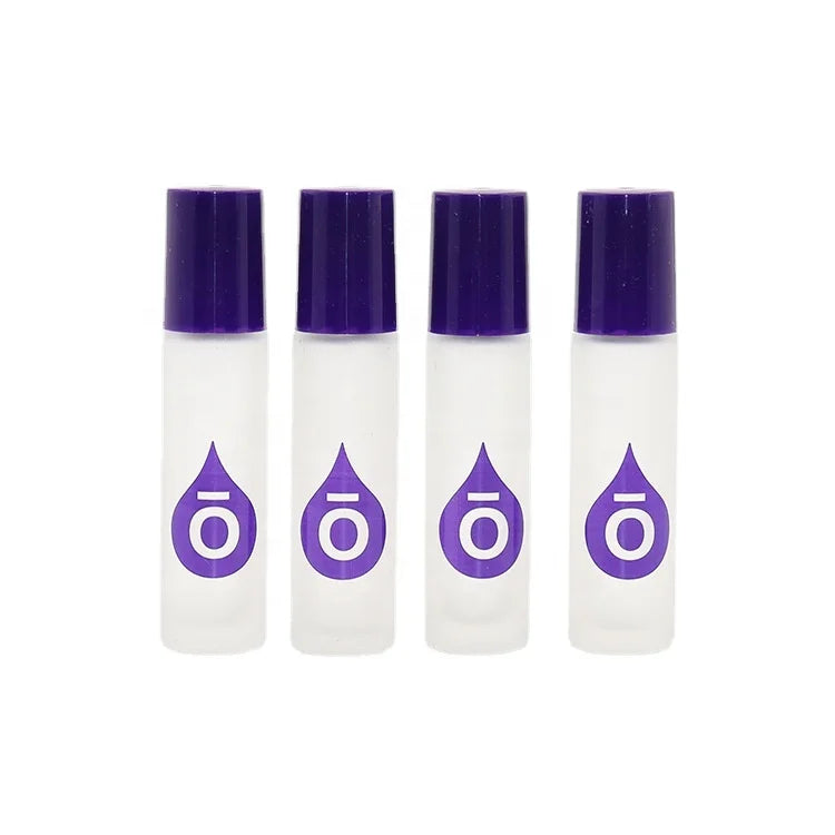 10ml Transparent Frosted Rollerball Bottle Perfume Rollerball Bottle for doTERRA Essential Oil