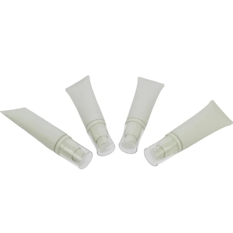 Luxury Empty Plastic 15ml 30ml 50ml BB Eye Cream Tube Airless Pump Squeeze Cosmetic Sugarcane Soft Touch Tubes