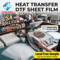 DTF Printer Film Paper Single Sided Hot Peel Heat Film Transfer DTF A3 Heat Transfer PET Film for DTF Printer Printing
