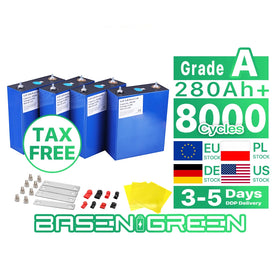 Basen Lithium Battery Recharger Lifepo4 Cell 280ah 3.2v Lifepo4 Pack Batteries