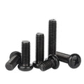 M2 M2.5 M3 M4 M5 M6 M8 Black 304 Stainless Steel Cross Recessed Phillips Truss Head Large Flat Round Head Screw Bolt