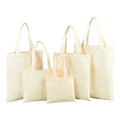 Support Custom Logo Size Printed Eco Friendly Recyclable Organic Calico Canvas Tote Bag Grocery Cotton Blank Shopping Bags
