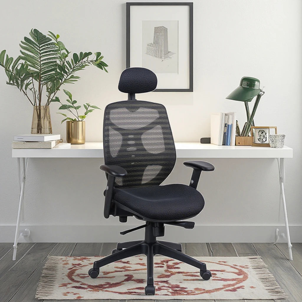 Kabel High-End Adjustable Armrest Executive Office Chair Modern Mesh Design Ergonomic