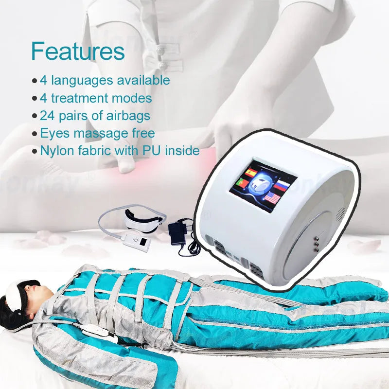Hot Sale Pressothrapy Lymphatic Drainage Machine for All Body