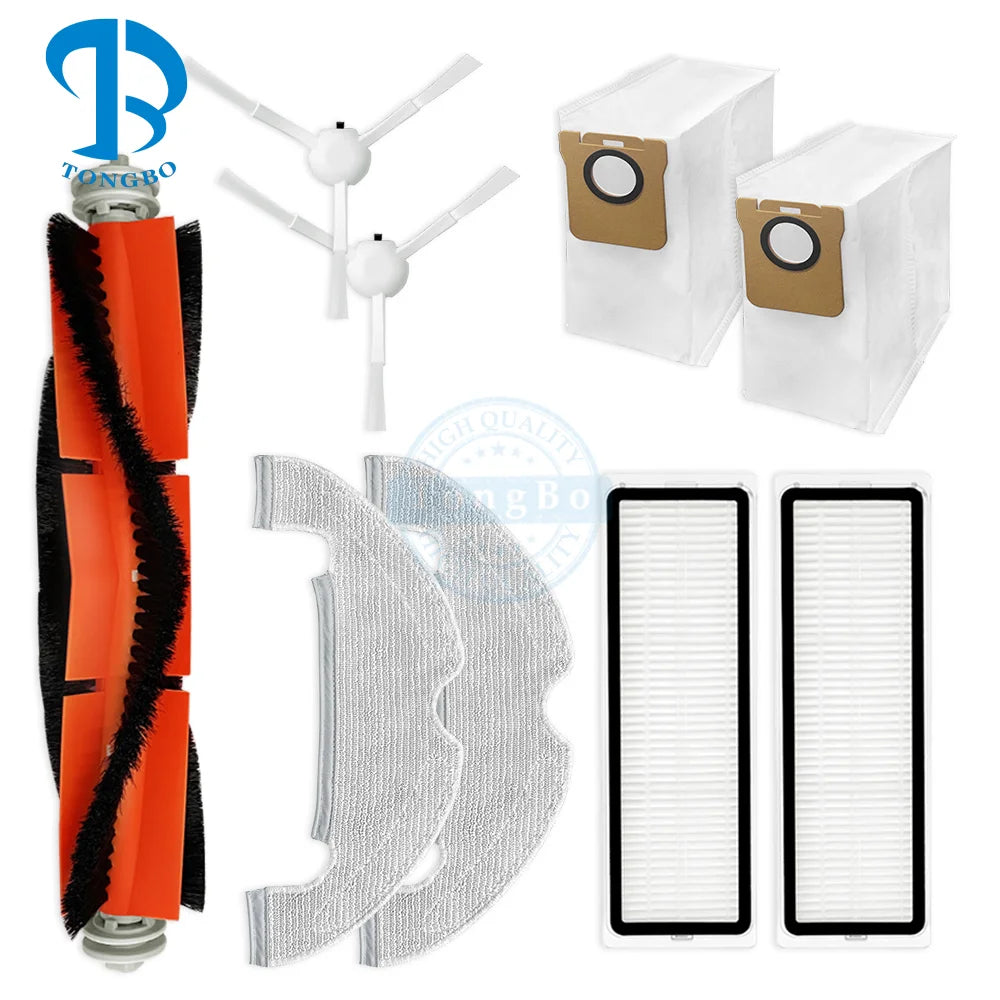 Fit for Xiaomi Mi Robot Vacuum-Mop 2 Ultra Main Brush Mop Pad Hepa Filter Disposable Bag Vacuum Parts Replacement STYTJ05ZHM