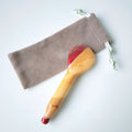 HY Hot-selling yellow guasha slice spoon scraping massage tool mookaite jasper guasha board for facial eye massager