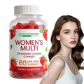 ODM Wholesale Women Multivitamin Gummies 100% Daily Value of 16 Essential Vitamins and Minerals Strawberry Vitamin Gummies