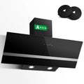 A+++ Cooker Hood 90 Cm400 M³/h Extractor Hood with 3 Levels + Boost Touch Control with Activated Carbon Filter