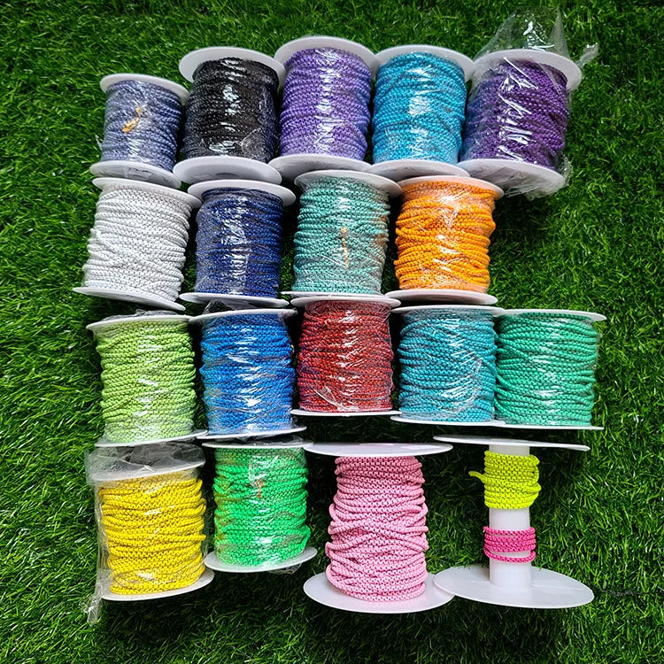 BCL1234 Popular Non Tarnish Jewelry Findings Pop Chain Multicolor Rainbow Enamel Box Chain for Necklace Jewelry Making