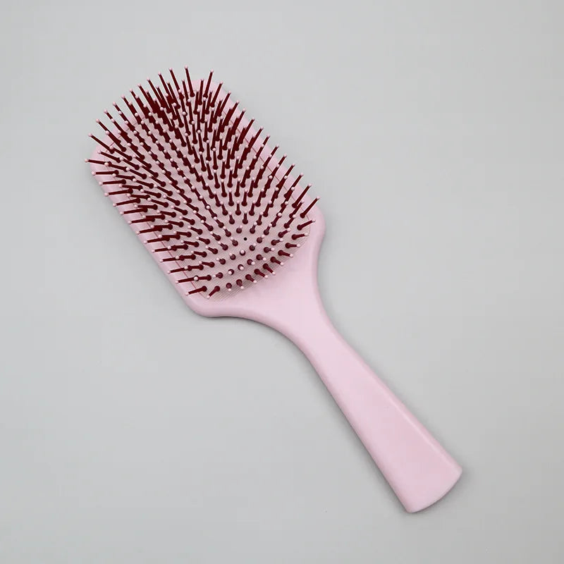 ABS Plastic Detangling Paddle Cushion Hair Brush for Men Women Wet Dry Long Thick Hair