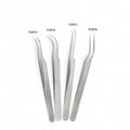 ELITER in Stock 20/30/40/60 Degree Tip Extensible Tweezer Eyelash Tweezer Eyelash Extensible Tweezer Russian Volume Tweeter