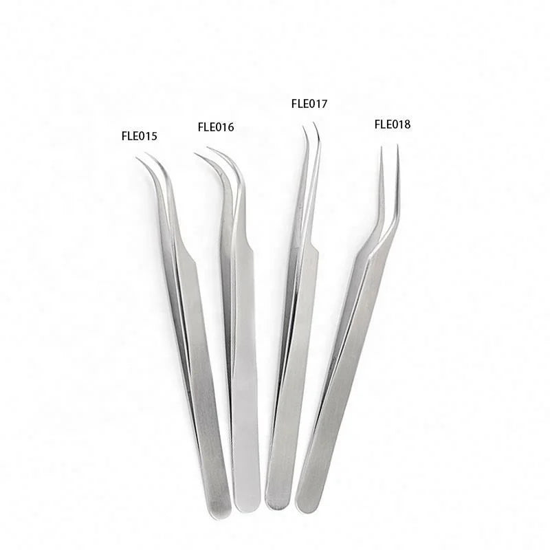 ELITER in Stock 20/30/40/60 Degree Tip Extensible Tweezer Eyelash Tweezer Eyelash Extensible Tweezer Russian Volume Tweeter