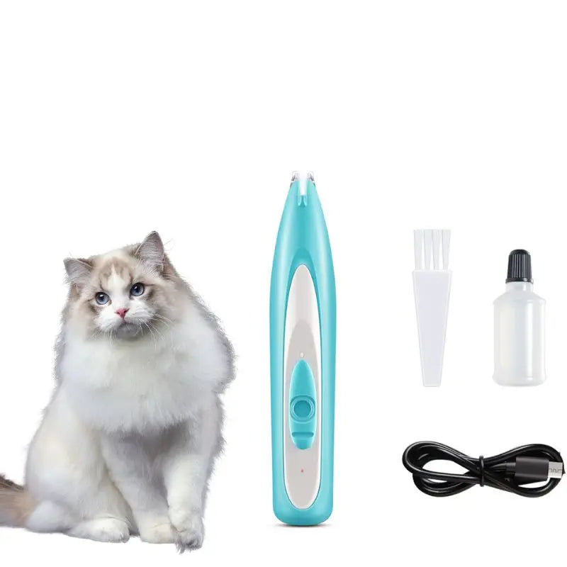 Effortless Dog Grooming Paw Hair Trimmer Plastic Pet Paw Hair Shaver for Convenient Pet Care