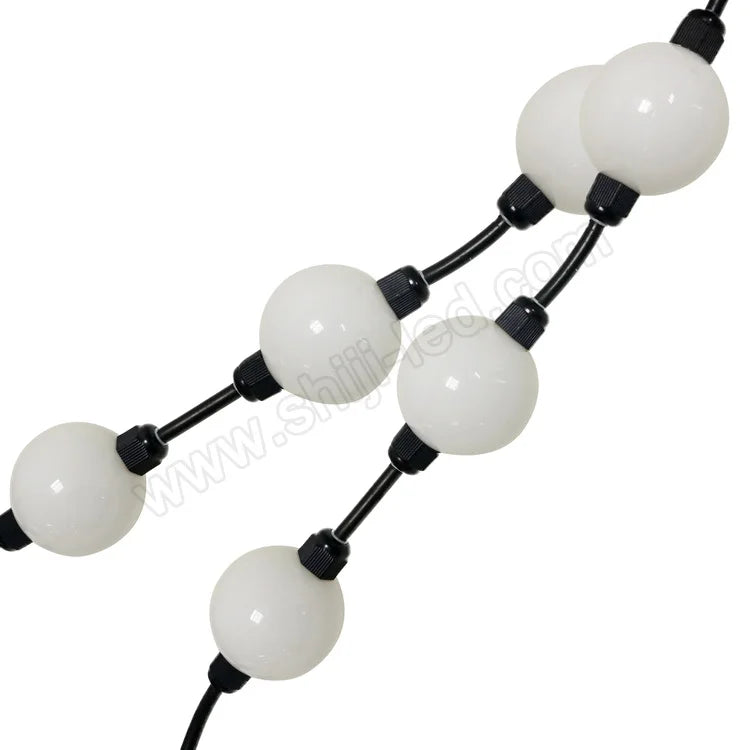 360 Degree 35mm/50mm 3D Leds DMX Pixel Led Ball String Light LED Point Light String