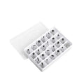 24pcs Cake Decoration Icing Piping Nozzles Kit Set  Cake Decorating Tips with 24 Grids Box