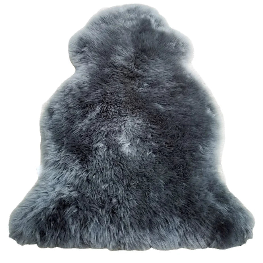 Soft Real Australian Sheepskin Fur Rug Mat Anti-Slip Eco-Friendly Durable Comfortable Grade a for Home Car & Camping Bedroom Use