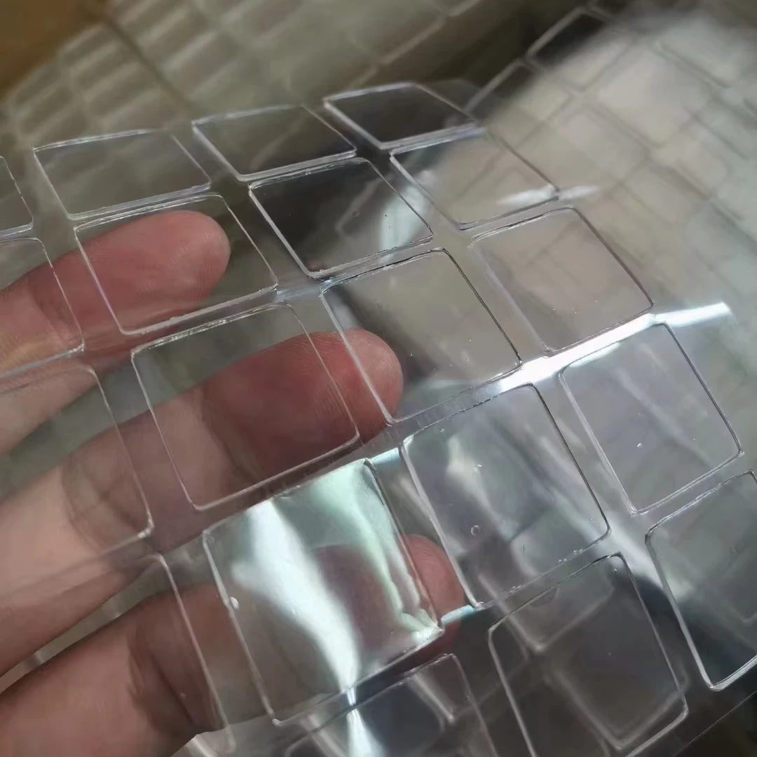 Pre Cut Self Adhesive Silicone Pad Non Slip Double Sided Sticky Nano Tape 1mm Anti Slip Polyurethane Gel Sheet