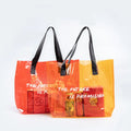 Clear Plastic Gift Bag with Handle Holographic Pvc Shopping Customised Tote Bags Print Large Zipper