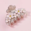 Midairy Factory OEM ODM Korean Style Flower Hair Claws Clip Rhinestone Hair Accessories Girls CSFZ0504