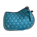 China Custom Equine Sport Equestrian Whither Relief Made Horse Riding Dressage Saddle Pad With Cotton Lining