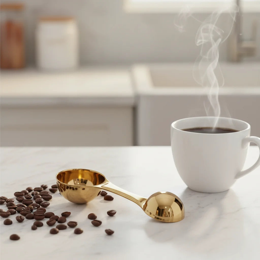 Custom logo Mini Stainless Steel Matcha Measuring Spoon Matcha Scoop