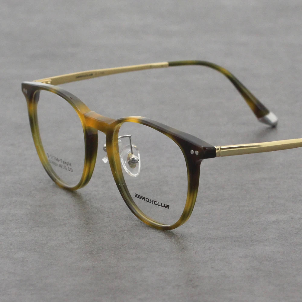 LevelNine Luxury Retro Fashion Thick Acetate Eyeglass Optical Glasses Frames Montura Para Anteojos Acetate