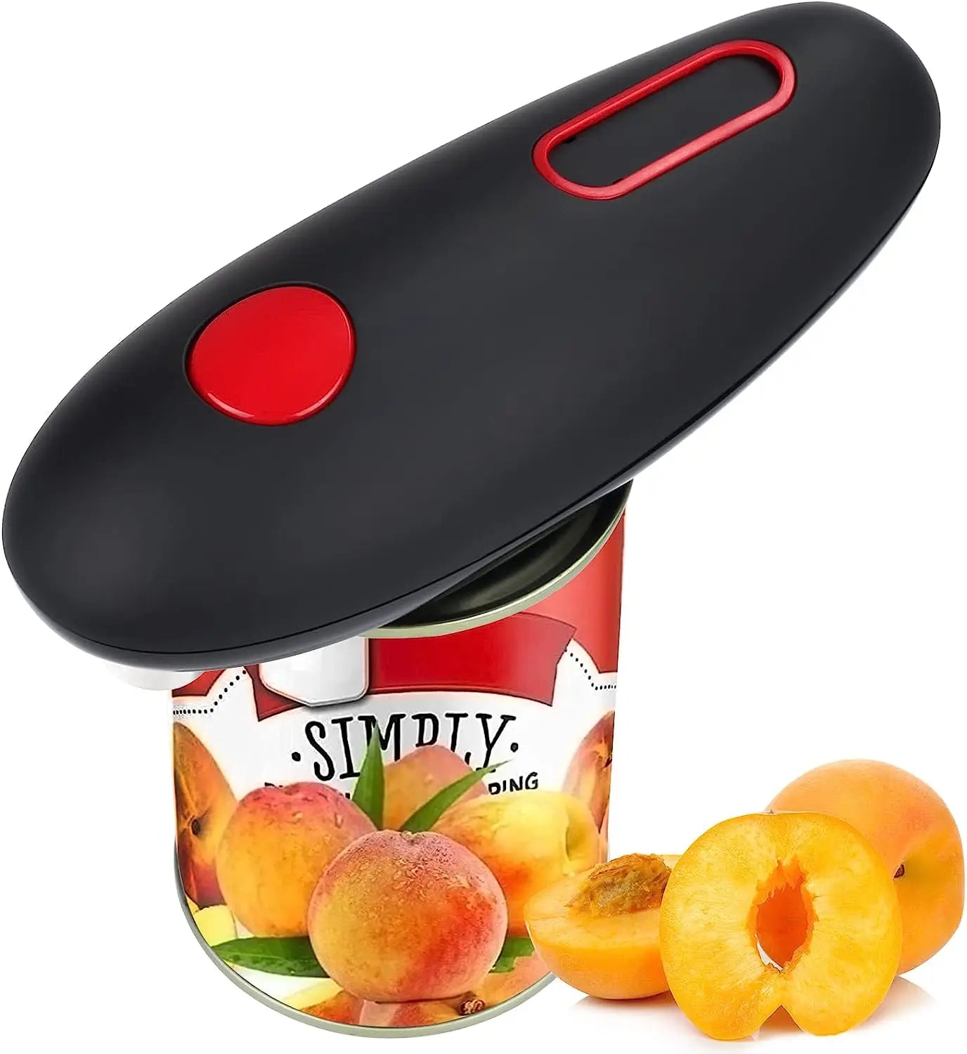 2025 Electric Safety Can Opener Smooth Edge Jar Bottle Openers Home Kitchen Battery Operated Automatic Can Opener
