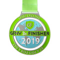 Wholesale Custom Design Personalized Sport Medal Marathon Medal Souvenir Festive celebrations Blank Ribbon Medal