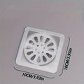 10pcs Floor Drain Sticker Insect-proof Self-adhesive Bathroom Hair Filter Net Sewer Filter Kitchen Anti-blocking Mesh Net