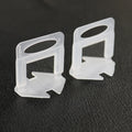 TAURUS Hot Selling Ceramics Tiles Tool Ceramic Levelers Accessories Tile Leveling System Clips 1/8 Tile Plastic Spacers