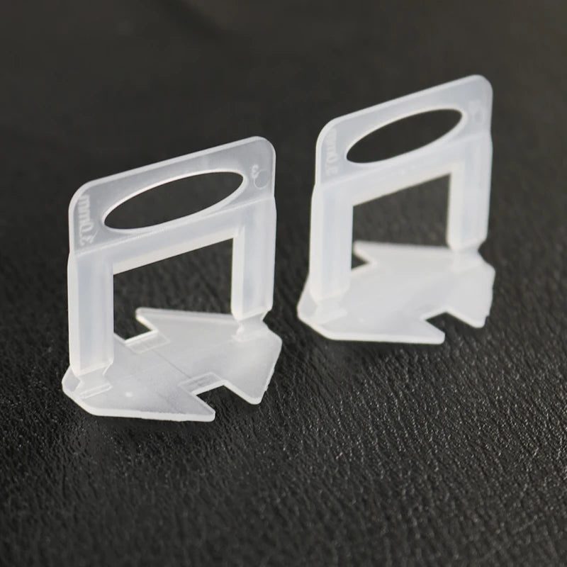 TAURUS Hot Selling Ceramics Tiles Tool Ceramic Levelers Accessories Tile Leveling System Clips 1/8 Tile Plastic Spacers