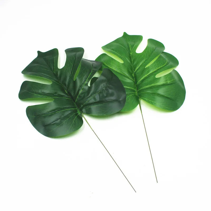 Natural for Indoor Decoration Green Plantas Monstera Plant Plants&Greenery Artificial Bushes Leaves Ramas De Tulipanes
