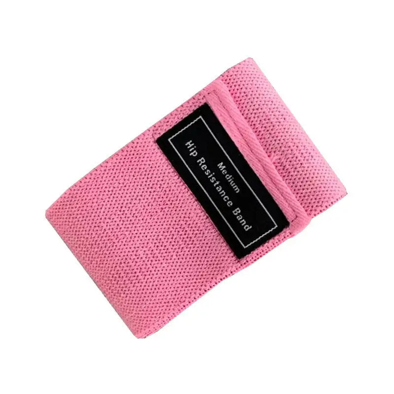 Ollas Latest Custom Printed Hip Circle Fabric Fitness Resistance Band Set With Carrying Bag