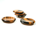 DIY Yellow Tiger Eye Worry Stones | Healing Crystal Stone for Reiki Meditation Stone Therapy Charging Crystals