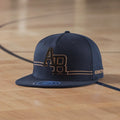 Wholesale Blue 3D Embroidery Design Performance Character Sporty Outdoor Sports Baseball Cap 100% Cotton SnapBack Adjustable