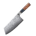 Japanese Damascus Steel Kitchen Knives 67 Layers VG10 7.5 Inch Meat Cleaver Chef Slicer Utility Paring Gyuto Butcher
